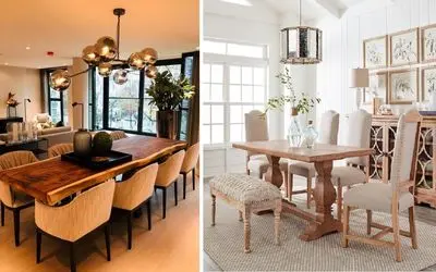 نگاهی معمارانه به بهترین جای قرارگیری میز ناهارخوری؛ خوشگلی و کاربرد با چیدمان صحیح