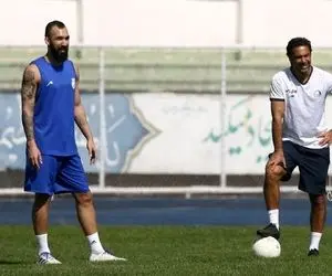 گزارش تمرین استقلال؛ اولین تمرین چشمی با آبی‌ها