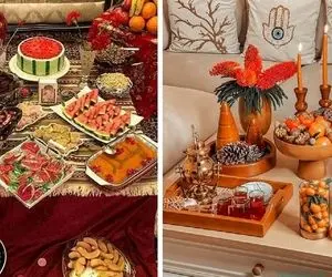 عناصر مورد نیاز دیزاین میز شب یلدا از لاکچری تا مینیمال / چیدمان رویایی با کمی سلیقه