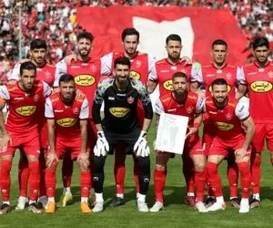 ترکیب رسمی پرسپولیس در بازی امروز با پیکان