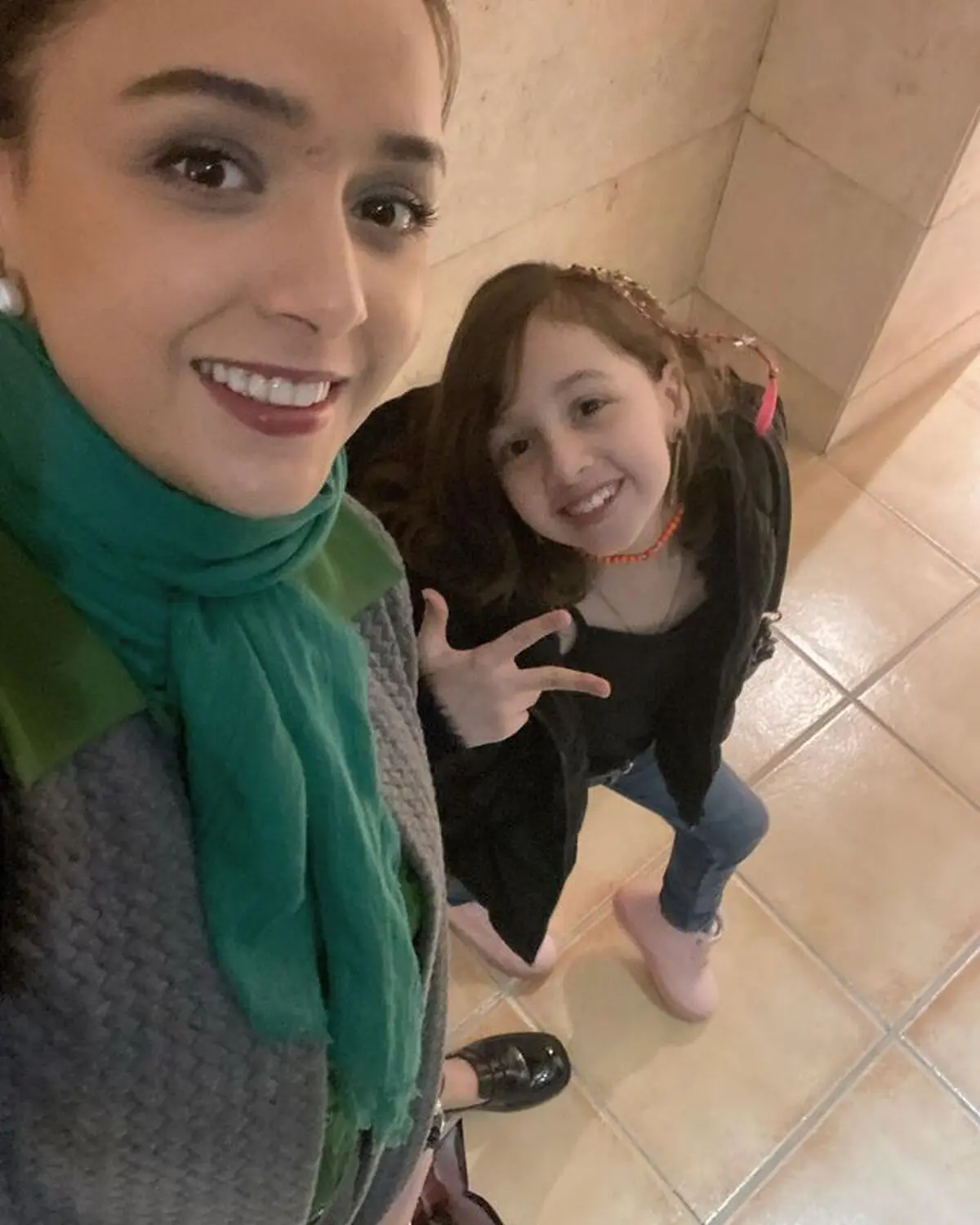 ترانه علیدوستی و دخترش