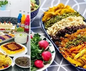 جاری جان رو پاگشا کردی شیرین پلو فراموش نشه/ میز رو هم اینجوری لاکچری تزئین کن