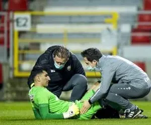 بیرانوند دوباره مصدوم شد + عکس