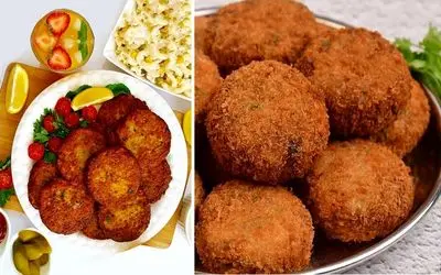 طرز تهیه کتلت سویا ترد و خوشمزه / اگه با این سس درستش کنید باید مواظب انگشتاتون باشید