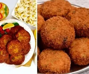 طرز تهیه کتلت سویا ترد و خوشمزه / اگه با این سس درستش کنید باید مواظب انگشتاتون باشید