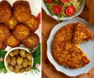 بهترین دستور برای تهیه کوکو سیب زمینی / نکات مهم برای ترد و پفکی شدن کوکو