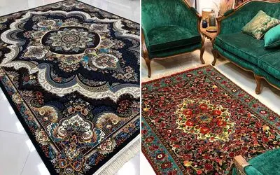 ترندی ترین مدل های فرش ماشینی مناسب خونه بی بضاعت تا بالا شهری؛ انواع طرح و رنگ خاص