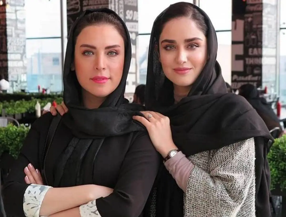 هانیه غلامی و مادرش لادن سلیمانی