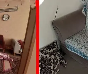 مرگ تلخ زن و مرد گلپایگانی در بازگشت از سفر به خانه + فیلم