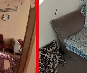 مرگ تلخ زن و مرد گلپایگانی در بازگشت از سفر به خانه + فیلم