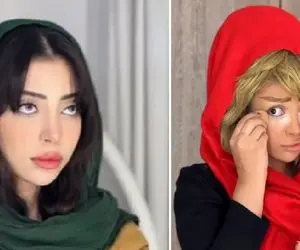 ویدئویی از دیدار این دو دختر یکی با مد برنز و دیگری تینت؛ مقایسه جالب دهه 80 و 1402