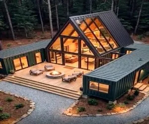 معماری خلاقانه؛ با سرعت جت یه ویلا علم کردن آدم میمونه از نماش تعریف کنه یا از داخلش