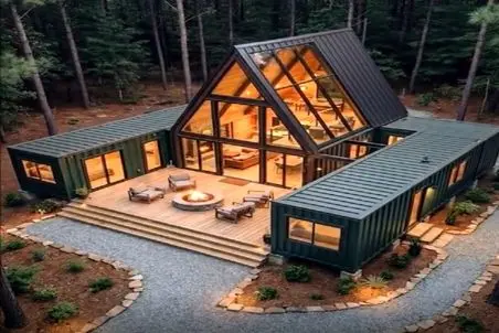 معماری خلاقانه؛ با سرعت جت یه ویلا علم کردن آدم میمونه از نماش تعریف کنه یا از داخلش