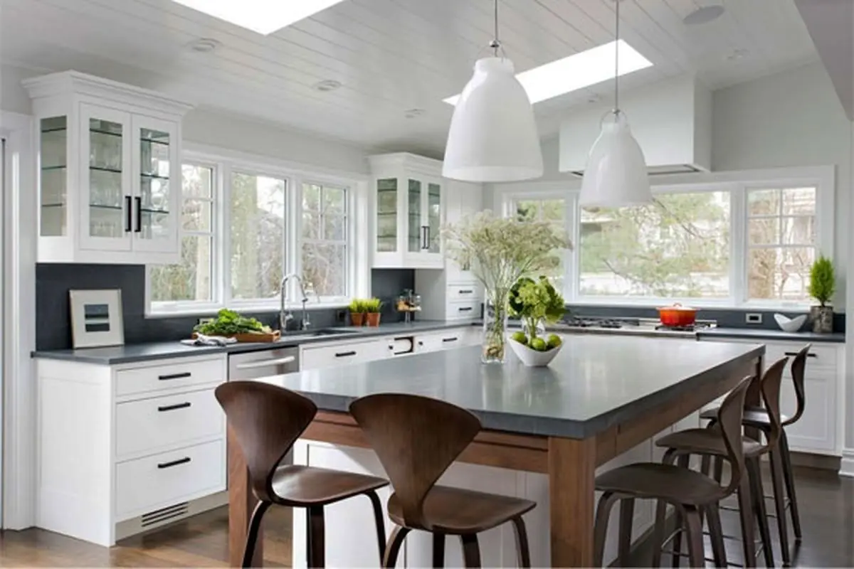 در آشپزخانه