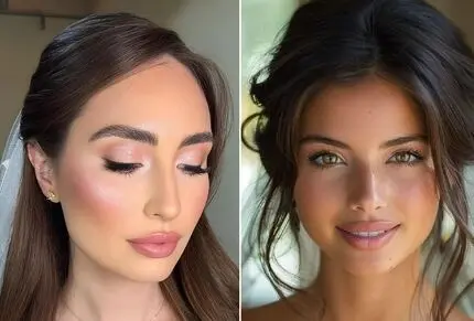 انواع آرایش ملایم و ساده عروس؛ از زیرسازی پوست گرفته تا رنگ رژ لب و بستن منافذ باز
