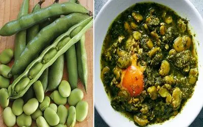 طرز تهیه خورش باقالی سبز با مرغ / غذای خوشمزه بهاری با دستور پخت سریع و راحت