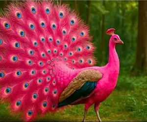 کارخانه حیوانات؛ ژن طاووس و پرنده ها زینتی رو ترکیب زدن بشن دکور آسمون و زمین