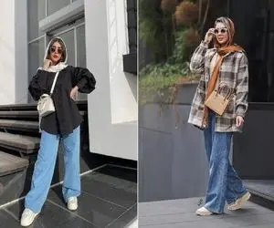 با شلوار بگ چه استایل هایی برای پاییز و زمستون بزنیم که شیک دیده بشیم؟/ سبک های مدرن