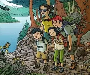 بازی فکری؛ فقط 1 درصد آدما تونستن مار استتار شده رو پیدا کنن و بیناییشون 10 از دهه