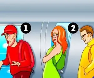 بازی فکری؛ اگه تیکه تیکه از وجودت پر از هوش بگو کدوم از افراد تو هواپیما تو خطر