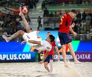 ساعت بازی تیم ملی فوتبال ساحلی ایران مقابل آرژانتین