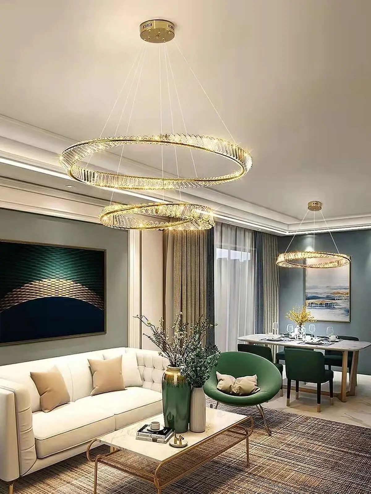 Ring Chandelier