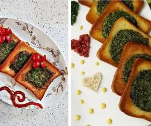 طرز تهیه کوکو سبزی با بهترین دستور / بذارش وسط نون تست و یه فینگرفود جذاب درست کن