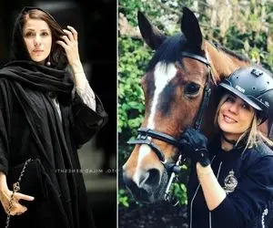 لباس خاص و خوشگل "سارا بهرامی" چه به اندام تَرکه ایش نشست؛ آرتیستِ همچی تموم!