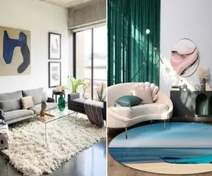 نمونه فرش های مدرن / اینا مخصوصه خونه های امروزی و شیک و پیکه نمیشه هر جایی انداختشون