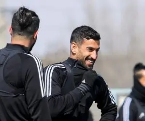 تصاویر تمرین امروز تراکتور؛ حاج صفی همچنان در تبریز