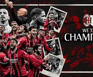 ایتالیا قرمز شد؛ میلانِ قهرمان سری آ