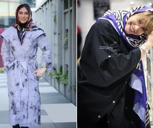 آموزش استایل کژوال به سبک فریبا نادری؛ ببین فرشته مروارید سرخ چه چتریایی زده!