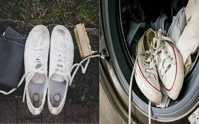 چطوری کتونی رو درست و اصولی بشوریم؟/ روش‌ های ساده برای شستن کتونی بدون آسیب زدن