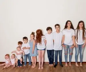 چالش های مادری که صاحب 11 فرزند است!