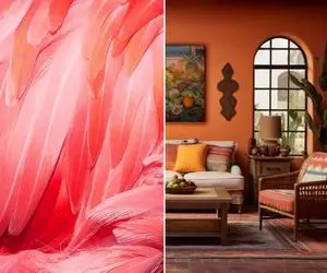 از رنگ 2024 خبر داری؟ / اینجوری نارنجی هلویی رو به دکوراسیون خونه بیار و محشر بپا کن