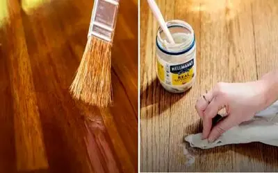 فوت و فن قدیمی ها برای از بین بردن خش لوازم چوبی/ سه سوت میز و مبل نو تحویل بگیر