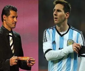 نظر مسی در مورد علی دایی چیست؟