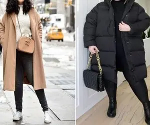 لباس زمستانی برای افراد چاق / لایه لایه میپوشی بدتر باد میکنی اینا رو بپوش گرم و شیک