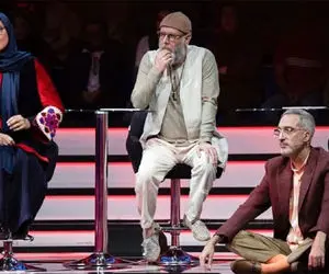 هنرنمایی محمد بحرانی تو صداتو با شانه کیسه پلاستیک