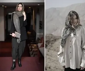 ماهور الوند با استایل آوانگارد و شلخته؛ دختر ساده پوش بی گناه یه کمد جوراب شلواری داره!