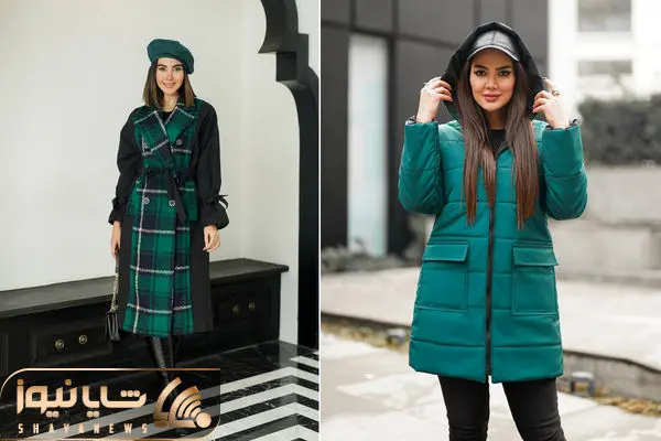 استایل زمستونی سبز