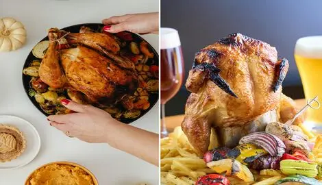 چطوری مرغ درسته را داخل سرخ کن بدون روغن بپزیم تا ترد و آبدار شود؟