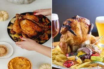 چطوری مرغ درسته را داخل سرخ کن بدون روغن بپزیم تا ترد و آبدار شود؟