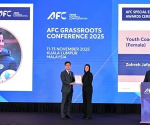 زهره جعفری برترین مربی جوان سال آسیا کیست؟