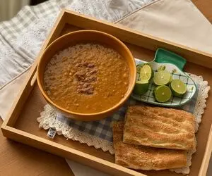 طرز تهیه عدسی لعاب دار و جاافتاده به صورت مرحله به مرحله