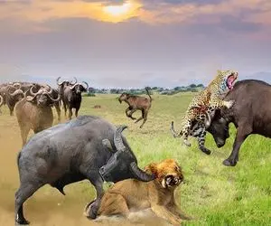 جذابیت حیات وحش؛ قانون اجتناب ناپذیر طبیعت قوی‌ها پیروز و ضعیف‌ها حذف می‌شوند