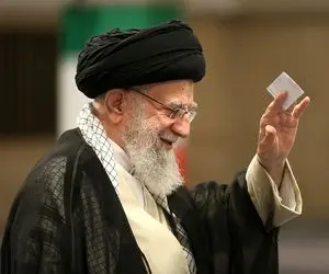 (عکس) توییت مفهومی رهبر انقلاب همزمان با حملات موشکی به اسرائیل