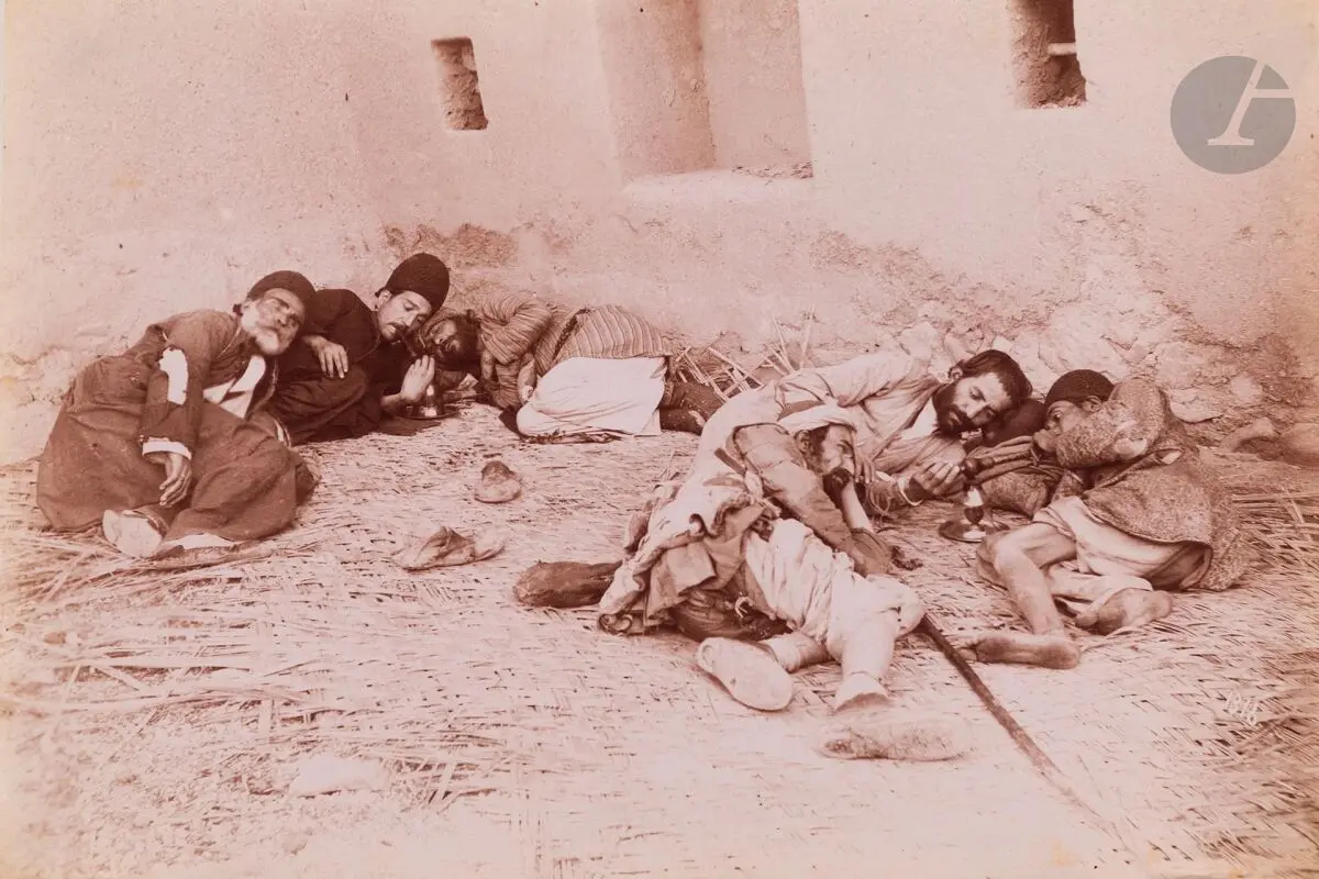 شیره کش خانه قاجار