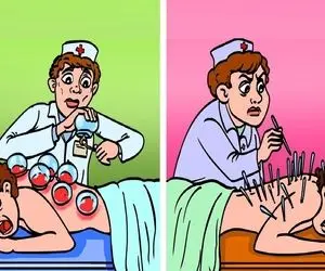 هوش تصویری؛ اگه فکر میکنی تیز هوشی بگو کدوم از این آقایون که حجامت می کنند قاتلن؟