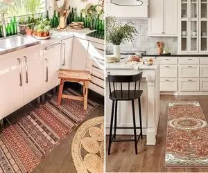 فرش های جدید آشپزخانه / مدلای جدید طورین که انگار فرشای کهنه رو بهم دوختن خیلی جالبن